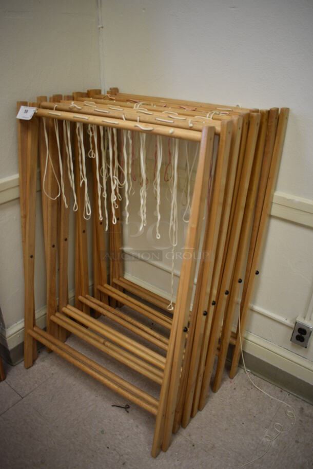 6 Wood Pattern Stands. 32x3x48. 6 Times Your Bid! (Clearview Elementary - Room 10) - Image 5 of 5