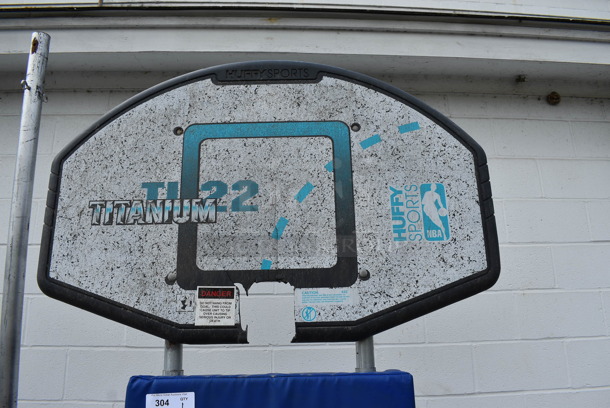 Titanium TI-22 Backboard and Blue Mat. 40x40x90.5. (Clearview Elementary - Outside) - Image 3 of 8