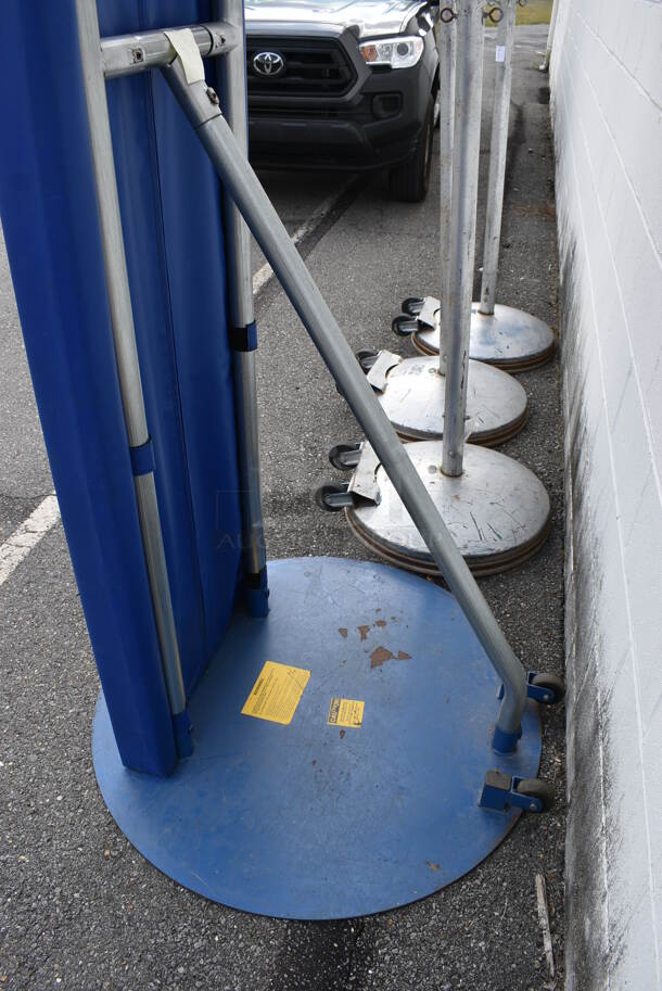 Titanium TI-22 Backboard and Blue Mat. 40x40x90.5. (Clearview Elementary - Outside) - Image 5 of 8