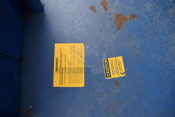 Titanium TI-22 Backboard and Blue Mat. 40x40x90.5. (Clearview Elementary - Outside) - Image 7 of 8
