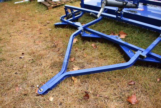 Blue Metal Commercial Turf Brush / Rake. BUYER MUST REMOVE. 90.5x96x36. (stadium) - Image 4 of 11