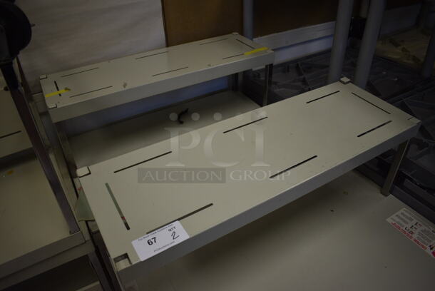 2 Metal Desks on Commercial Casters. BUYER MUST REMOVE. 36x24x39. 2 Times Your Bid! (Clearview Elementary - Room 8) - Image 4 of 5