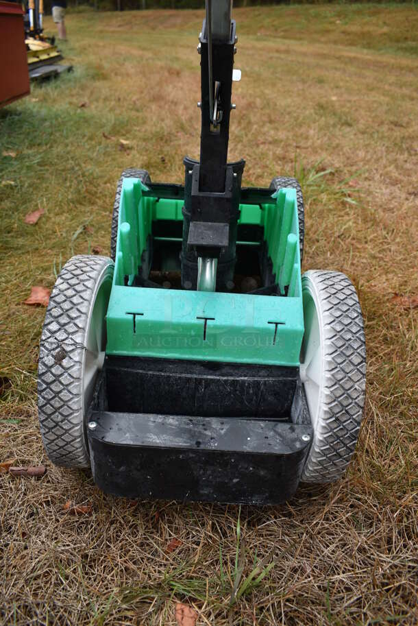 Green Poly Line Painter. BUYER MUST REMOVE. 12.5x32x33.5. (stadium) - Image 5 of 7