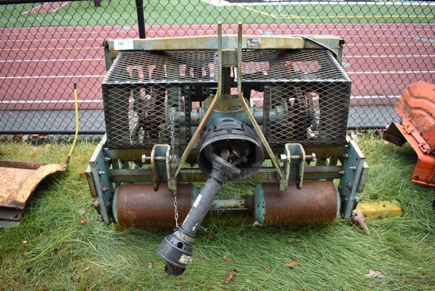 Southern Green Model 48 Metal Commercial Grass Roller Unit. BUYER MUST REMOVE. 52x42x44. (stadium)