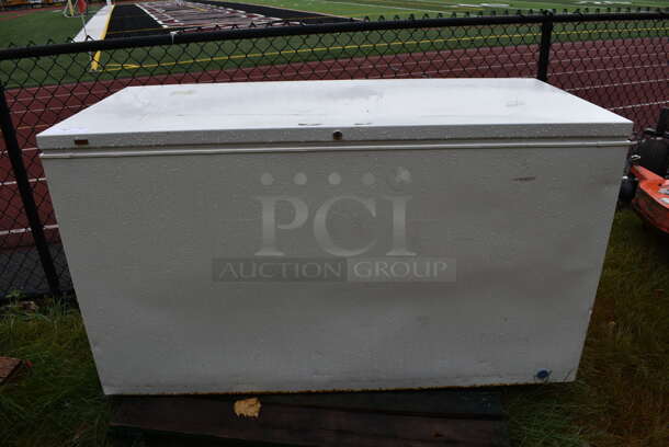 Electrolux Model FFC20C4AW1 Chest Freezer. BUYER MUST REMOVE. 115 Volts, 1 Phase. 61.5x27.5x35. Unit Does Not Power On. (stadium) - Image 1 of 8