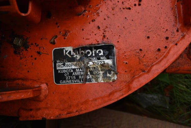 Kubota Model ZD21 Metal Commercial Diesel Powered Zero Turn Mower. Unit Needs a New Transmission and 2 Hydrostatic Units. BUYER MUST REMOVE. 72x86x81 - Image 12 of 12
