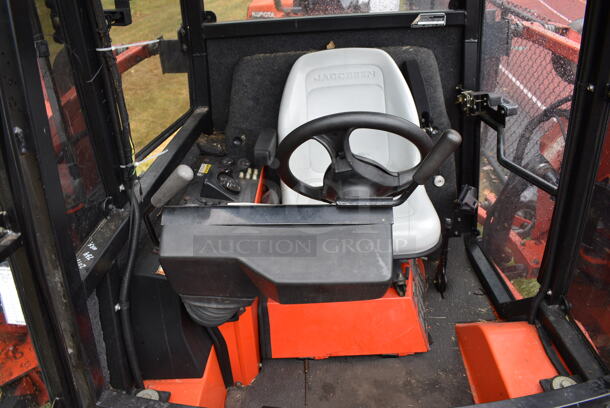 2005 Jacobsen Model HR 5111 4WD Metal Commercial Riding Lawn Mower. Good Working Order, Has a Hydraulic Hose Leak on Cutting System. BUYER MUST REMOVE. 60x147x88. (stadium) - Image 10 of 12