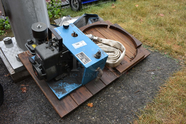 Power Systems Model Gemini II Metal Power Sprayer and Hose. BUYER MUST REMOVE. Includes 17.5x18x16. (stadium) - Image 2 of 11