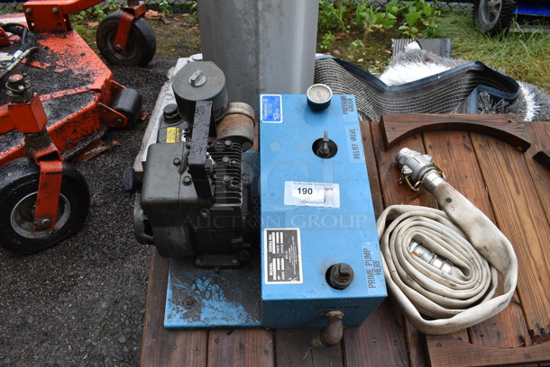 Power Systems Model Gemini II Metal Power Sprayer and Hose. BUYER MUST REMOVE. Includes 17.5x18x16. (stadium) - Image 3 of 11