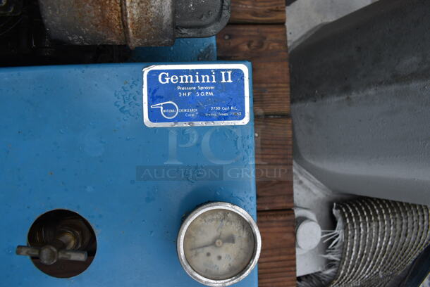 Power Systems Model Gemini II Metal Power Sprayer and Hose. BUYER MUST REMOVE. Includes 17.5x18x16. (stadium) - Image 7 of 11