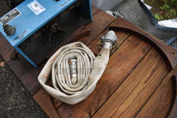 Power Systems Model Gemini II Metal Power Sprayer and Hose. BUYER MUST REMOVE. Includes 17.5x18x16. (stadium) - Image 9 of 11