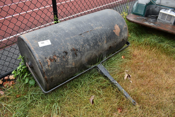 Ohio Steel Model 48TSC Metal 
Commercial Lawn Roller. BUYER MUST REMOVE. 50.5x36x24. (stadium)