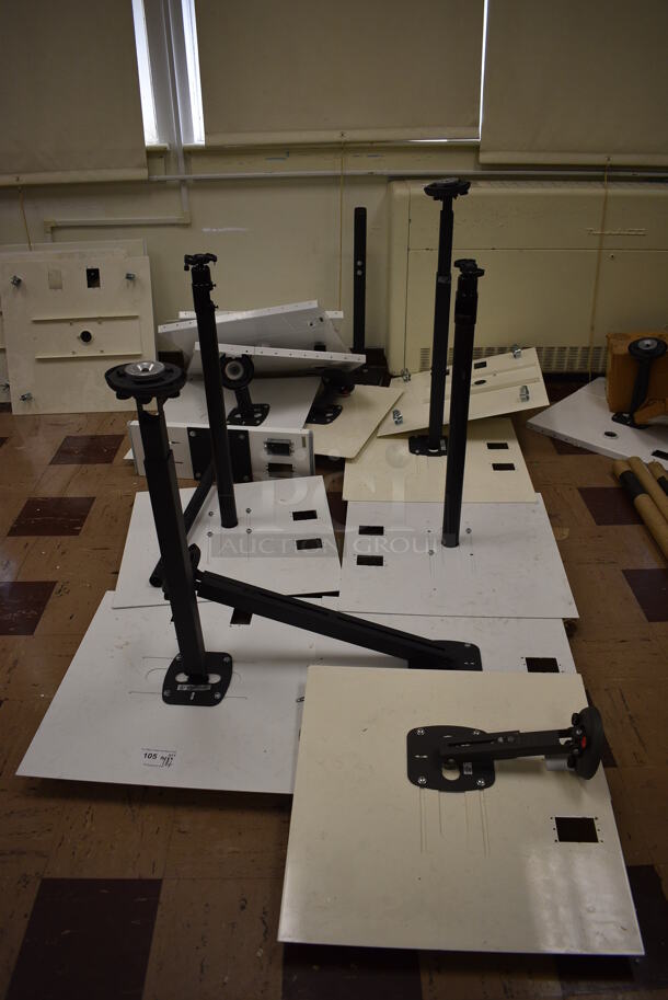 ALL ONE MONEY! MEGA LOT of Various Parts Including Projector Stands. BUYER MUST REMOVE. (Clearview Elementary - Room 1) - Image 2 of 7