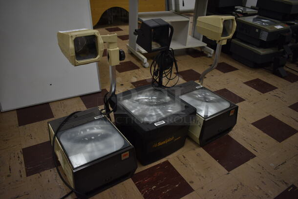 3 Various Projectors; 2 3M and 1 SunSplash. Includes 13x15x28. 3 Times Your Bid! (Clearview Elementary - Room 1) - Image 3 of 7