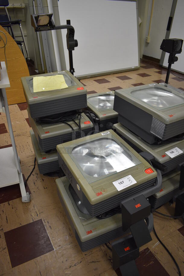 5 3M Overhead Projectors. Includes 9050 and 9060. 16x17x22. 5 Times Your Bid! (Clearview Elementary - Room 1) - Image 2 of 4