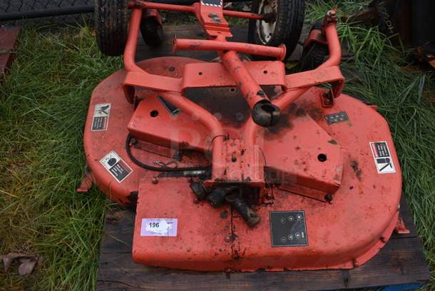 ALL ONE MONEY! Lot of 2 Pieces; Mower Attachment and Mowing Sulky Seat. BUYER MUST REMOVE. Includes 41x31x13. (stadium) - Image 4 of 8
