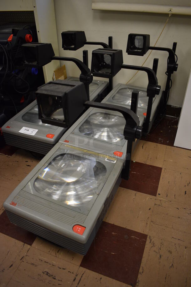 5 3M 9075 Overhead Projectors. 16x17x22. 5 Times Your Bid! (Clearview Elementary - Room 1) - Image 7 of 7