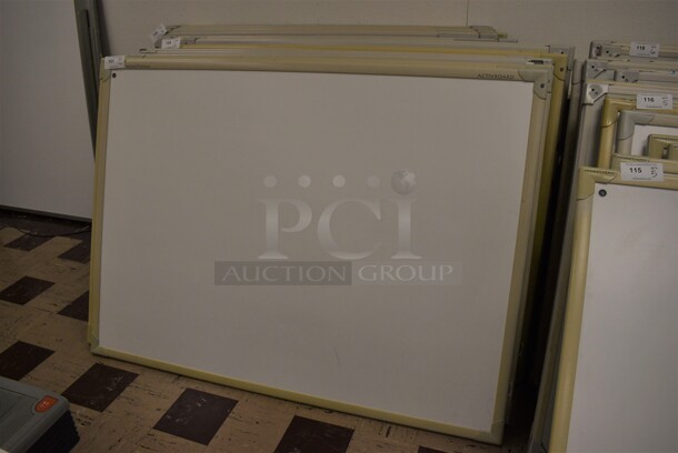 6 Promethean Model PRM-AB2B-02 Interactive Boards. BUYER MUST REMOVE. 67x2x49. 6 Times Your Bid! (Clearview Elementary - Room 1)