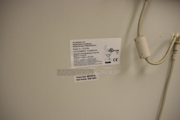 6 Promethean Model PRM-AB378-01 Smart Boards. BUYER MUST REMOVE. 70x3x53. 6 Times Your Bid! (Clearview Elementary - Room 1) - Image 4 of 4