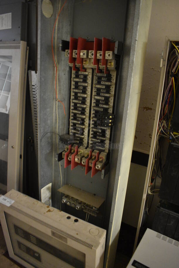 ALL ONE MONEY! Lot of 10 Various Items Including Simplex NAC Extender, Simplex Fire Alarm Control. BUYER MUST REMOVE. Includes 27x5x21. (Clearview Elementary - Upper Level Hallway) - Image 5 of 10