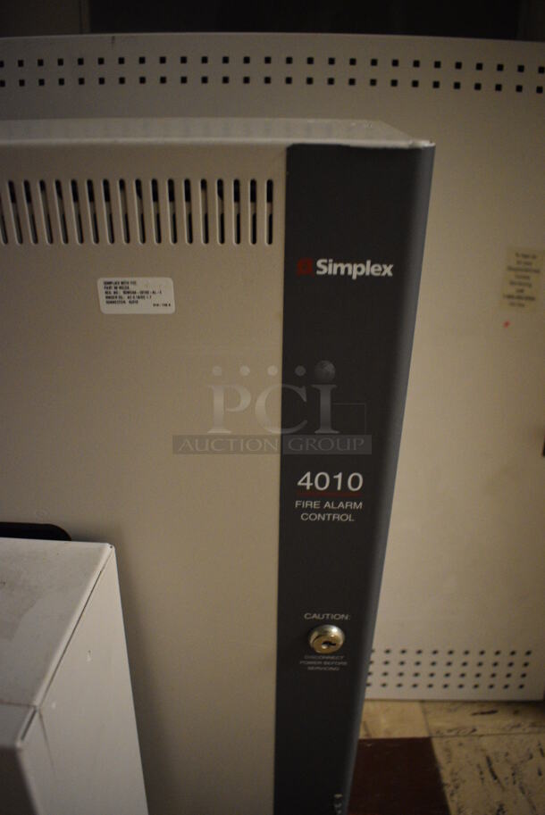 ALL ONE MONEY! Lot of 10 Various Items Including Simplex NAC Extender, Simplex Fire Alarm Control. BUYER MUST REMOVE. Includes 27x5x21. (Clearview Elementary - Upper Level Hallway) - Image 8 of 10