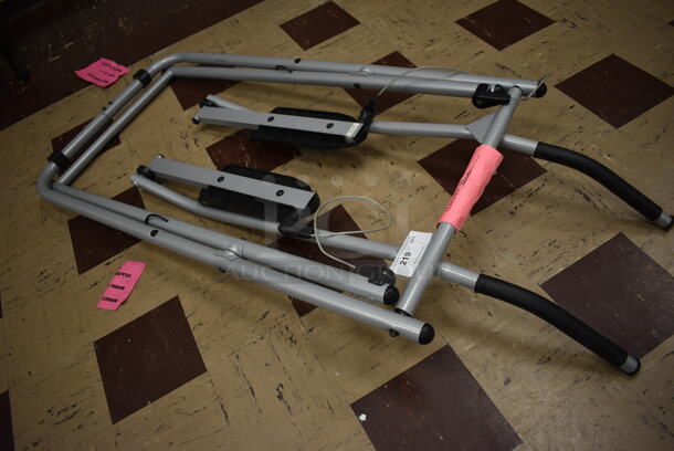 Gray Metal Exercise Unit. BUYER MUST REMOVE. 28x24x53. (Clearview Elementary - Room 1) - Image 2 of 5