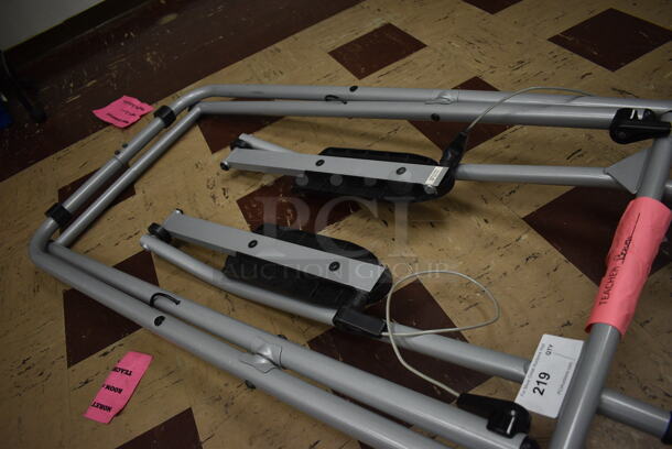 Gray Metal Exercise Unit. BUYER MUST REMOVE. 28x24x53. (Clearview Elementary - Room 1) - Image 3 of 5