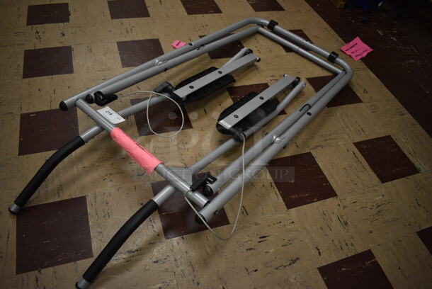 Gray Metal Exercise Unit. BUYER MUST REMOVE. 28x24x53. (Clearview Elementary - Room 1) - Image 4 of 5