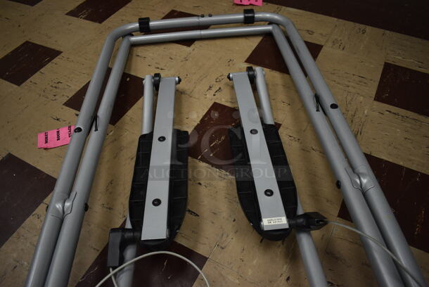 Gray Metal Exercise Unit. BUYER MUST REMOVE. 28x24x53. (Clearview Elementary - Room 1) - Image 5 of 5