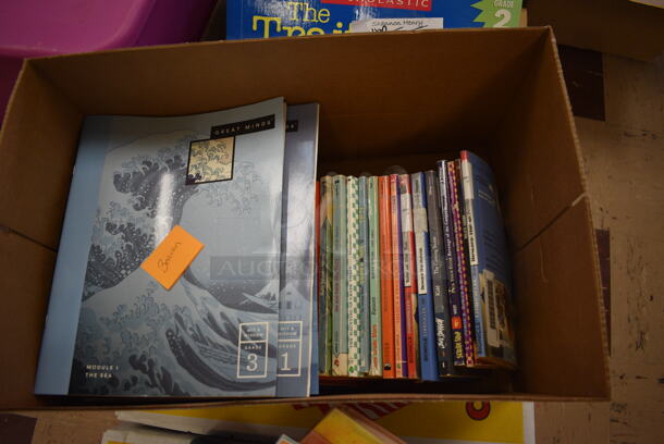ALL ONE MONEY! Lot of Various Boxes of Books and Toys! BUYER MUST REMOVE. (Clearview Elementary - Room 3) - Image 3 of 12