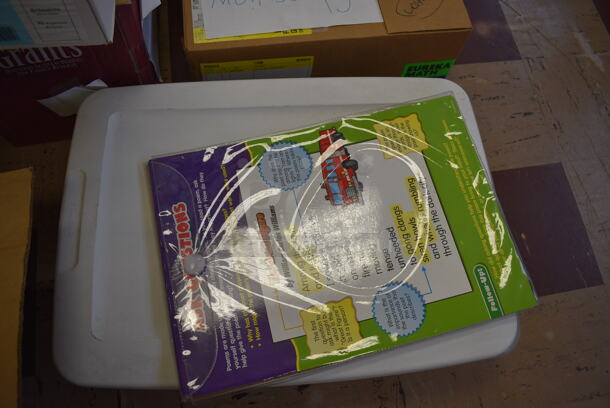 ALL ONE MONEY! Lot of Various Boxes of Books and Toys! BUYER MUST REMOVE. (Clearview Elementary - Room 3) - Image 5 of 12