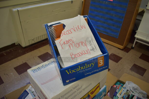 ALL ONE MONEY! Lot of Various Boxes of Books and Toys! BUYER MUST REMOVE. (Clearview Elementary - Room 3) - Image 10 of 12