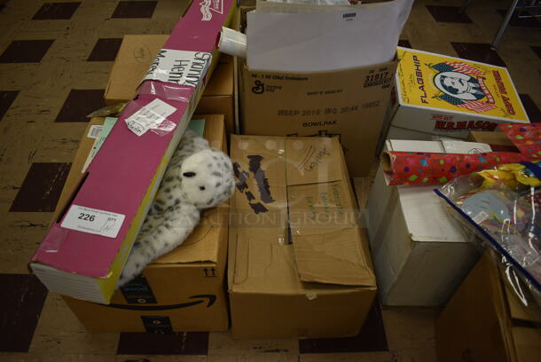 ALL ONE MONEY! Lot of Various Boxes of Books and Textbooks! BUYER MUST REMOVE. (Clearview Elementary - Room 3) - Image 2 of 10