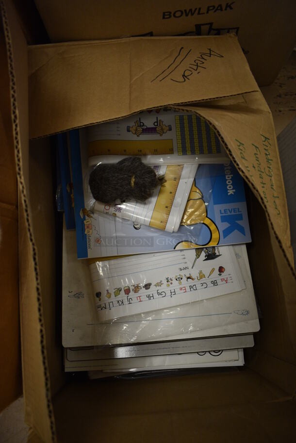 ALL ONE MONEY! Lot of Various Boxes of Books and Textbooks! BUYER MUST REMOVE. (Clearview Elementary - Room 3) - Image 3 of 10