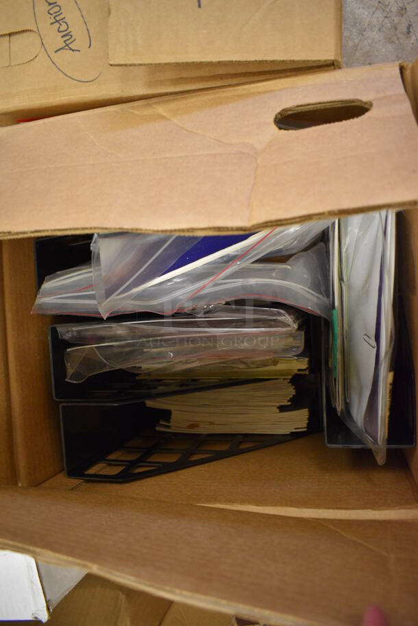 ALL ONE MONEY! Lot of Various Boxes of Books and Textbooks! BUYER MUST REMOVE. (Clearview Elementary - Room 3) - Image 7 of 10