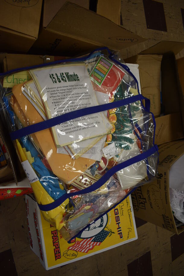 ALL ONE MONEY! Lot of Various Boxes of Books and Textbooks! BUYER MUST REMOVE. (Clearview Elementary - Room 3) - Image 10 of 10