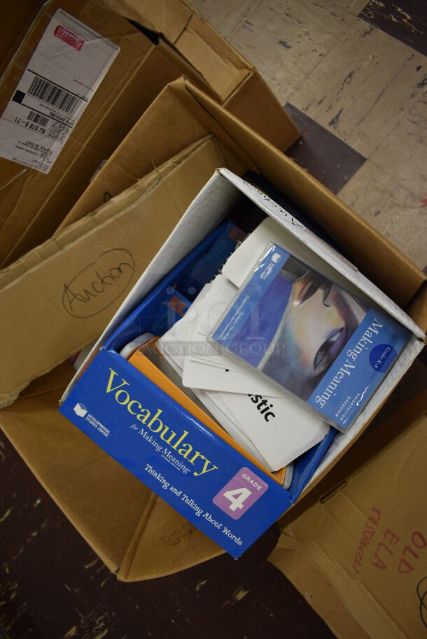 ALL ONE MONEY! Lot of Various Boxes of Books and Learning Toys! BUYER MUST REMOVE. (Clearview Elementary - Room 3) - Image 5 of 12