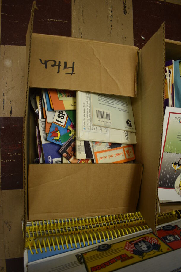 ALL ONE MONEY! Lot of Various Boxes of Books and Toys! BUYER MUST REMOVE. (Clearview Elementary - Room 2) - Image 4 of 11