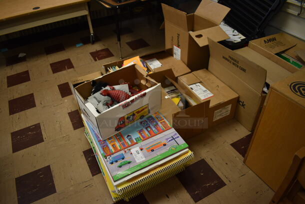ALL ONE MONEY! Lot of Various Boxes of Books and Toys! BUYER MUST REMOVE. (Clearview Elementary - Room 2) - Image 11 of 11