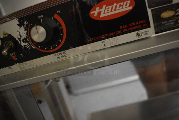 2 Units; Hatco Model GRBW-42 Metal Commercial Warming Shelf and Servolift Eastern Model P5-10-2 2 Door 2 Door Food Warmer on Commercial Casters. BUYER MUST REMOVE. 120 Volts, 1 Phase. 42x24x21, 32x24x21. 2 Times Your Bid! (Clearview Elementary - Lower Level) - Image 7 of 8