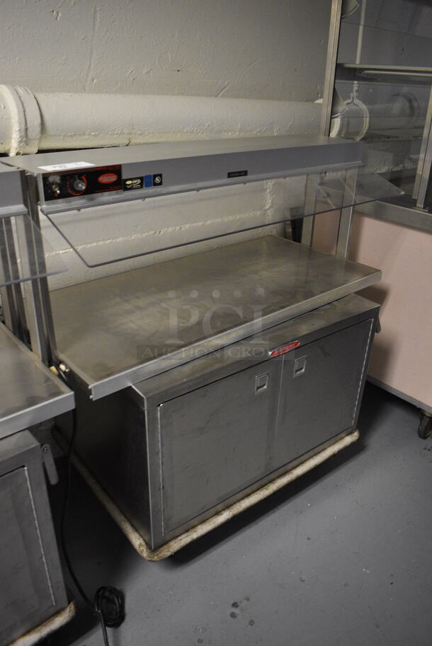 2 Units; Hatco Model GRBW-42 Metal Commercial Warming Shelf and Servolift Eastern Model P5-10-2 2 Door 2 Door Food Warmer on Commercial Casters. BUYER MUST REMOVE. 120 Volts, 1 Phase. 42x24x21, 32x24x21. 2 Times Your Bid! (Clearview Elementary - Lower Level) - Image 2 of 7