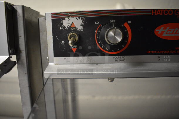 2 Units; Hatco Model GRBW-42 Metal Commercial Warming Shelf and Servolift Eastern Model P5-10-2 2 Door 2 Door Food Warmer on Commercial Casters. BUYER MUST REMOVE. 120 Volts, 1 Phase. 42x24x21, 32x24x21. 2 Times Your Bid! (Clearview Elementary - Lower Level) - Image 7 of 7
