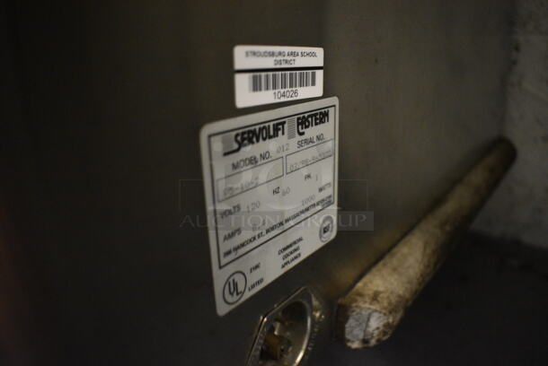2 Units; Hatco Model GRBW-42 Metal Commercial Warming Shelf and Servolift Eastern Model P5-10-2 2 Door 2 Door Food Warmer on Commercial Casters. BUYER MUST REMOVE. 120 Volts, 1 Phase. 42x24x21, 32x24x21. 2 Times Your Bid! (Clearview Elementary - Lower Level) - Image 8 of 8
