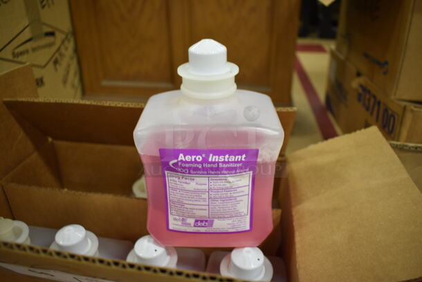 7 Aero Instant Foaming Hand Sanitizer Bottles. 5x3.5x8. 7 Times Your Bid! (Chipperfield Elementary Gym)