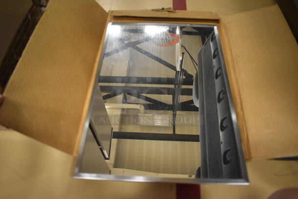 2 BRAND NEW IN BOX! Mirrors. 14.5x20.5. 2 Times Your Bid! (Chipperfield Elementary Gym)