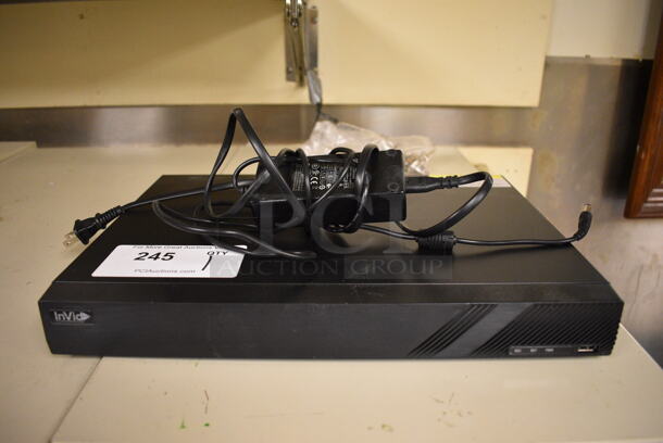 InVid Model PD2B-16 16 Channel TVI DVR. 15x10.5x2. (office)