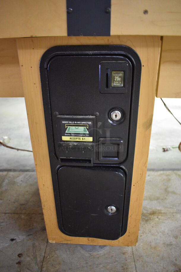 Shuffleboard Champion Floor Style Shuffleboard Board w/ Money Acceptor, Scoreboard and Cleaner. BUYER MUST REMOVE. 168x31x33. (basement) - Image 7 of 11