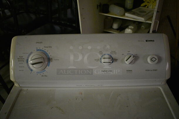 Kenmore Metal Front Load Dryer. BUYER MUST REMOVE. 27x27x43. (basement) - Image 3 of 5
