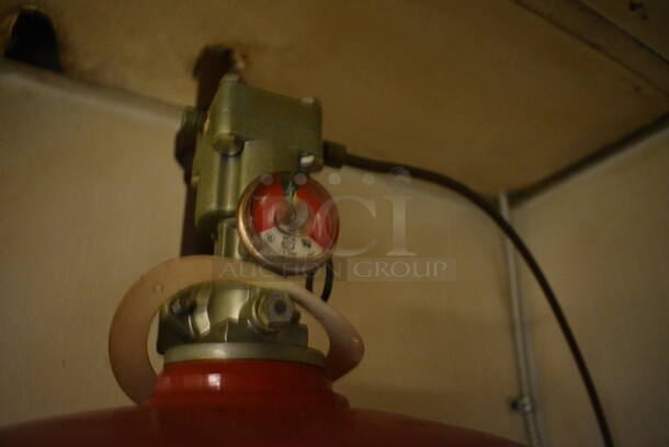 Buckeye Model BFR-20 Fire Suppression Tank and Control Box. BUYER MUST REMOVE. 12x12x32. (kitchen) - Image 6 of 6