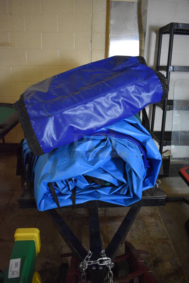 Commercial Inflatable Slide w/ Blower and Trailer. (basement) - Image 3 of 7